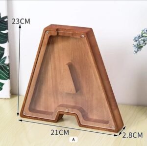 Wooden letter